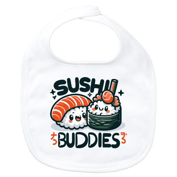 Baby Lätzchen Sushi Buddies Sushirollen Klettverschluss