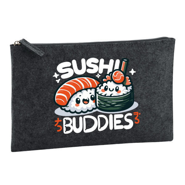 Kulturbeutel Sushi Buddies Sushirollen 1 Liter Charcoal