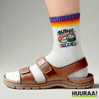 Unisex Socken Sushi Buddies Sushirollen Baumwolle