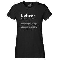 Damen T-Shirt Lehrer Definition