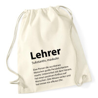 Turnbeutel Lehrer Definition 12 Liter