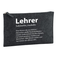Kulturbeutel Lehrer Definition 1 Liter Charcoal