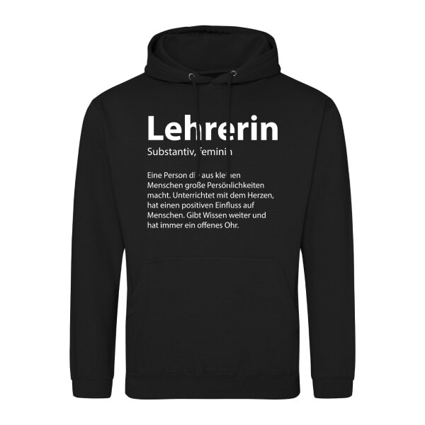Unisex Hoodie Lehrerin Definition