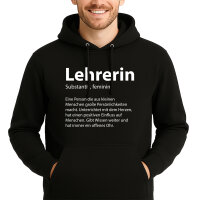 Unisex Hoodie Lehrerin Definition