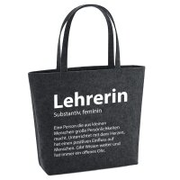 Filzshopper Lehrerin Definition, 22 Liter