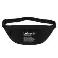 Bauchtasche Lehrerin Definition 2,5 Liter Black
