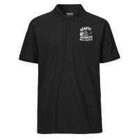 Herren Polo Shirt Genitiv ins Wasser Dativ ist
