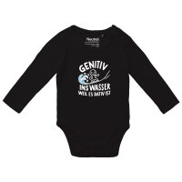 Baby Body Genitiv ins Wasser Dativ ist