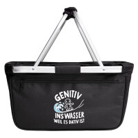 Einkaufskorb faltbar Genitiv ins Wasser Dativ ist 20...