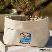 Organizer Genitiv ins Wasser Dativ ist