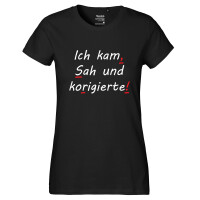 Damen T-Shirt Kam Sah und korigierte Korrektur