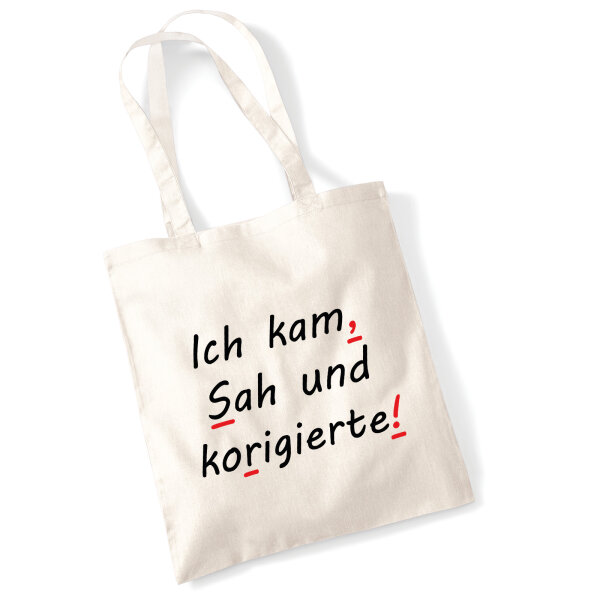 Jutebeutel Kam Sah und korigierte Korrektur 10 Liter