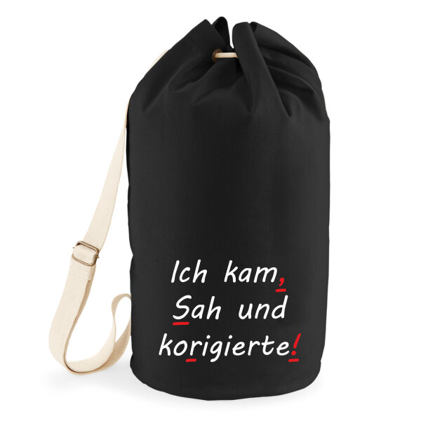 Seesack Kam Sah und korigierte Korrektur 20 Liter Black
