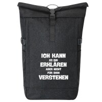 Kurierrucksack Kann es erklären nicht verstehen...