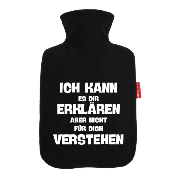 Wärmflasche Kann es erklären nicht verstehen