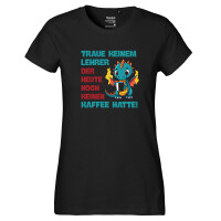 Damen T-Shirt Lehrer trauen noch keinen Kaffee hatte