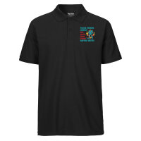 Herren Polo Shirt Lehrer trauen noch keinen Kaffee hatte