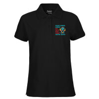 Damen Polo Shirt Lehrer trauen noch keinen Kaffee hatte