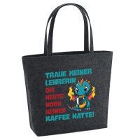 Filzshopper Lehrerin trauen noch keinen Kaffee hatte, 22...