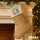 Weihnachtsstrumpf Lehrerin trauen noch keinen Kaffee hatte Beige Jute