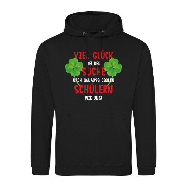 Unisex Hoodie Glück bei suche coole Schüler