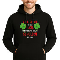 Unisex Hoodie Glück bei suche coole Schüler