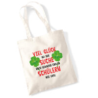 Jutebeutel Glück bei suche coole Schüler 10 Liter