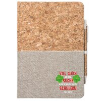 Notizbuch A5 Glück bei suche coole Schüler 80...