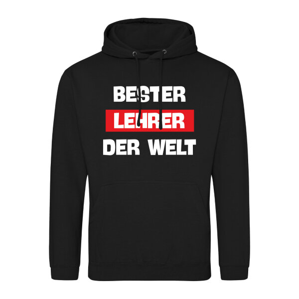 Unisex Hoodie Bester Lehrer der Welt