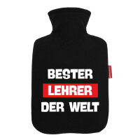Wärmflasche Bester Lehrer der Welt