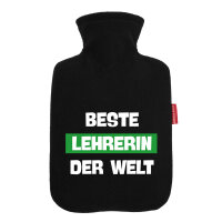Wärmflasche Beste Lehrerin der Welt
