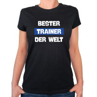 Damen T-Shirt Bester Trainer der Welt