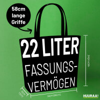 Filz Shopper Bester Erzieher der Welt 22 Liter