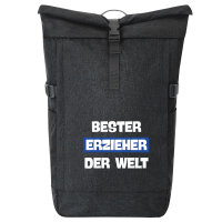 Kurierrucksack Bester Erzieher der Welt 30-44 Liter Black...