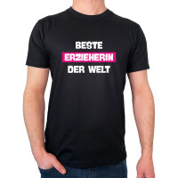 Herren T-Shirt Beste Erzieherin der Welt