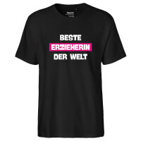 Herren T-Shirt Beste Erzieherin der Welt
