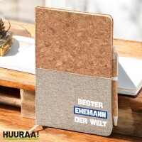 Notizbuch A5 Bester Ehemann der Welt 80 Blatt inkl....