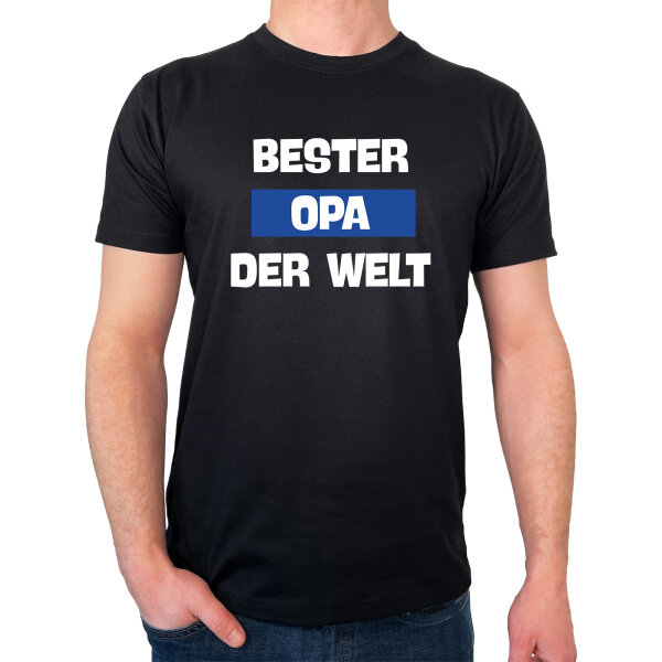 Herren T-Shirt Bester Opa der Welt