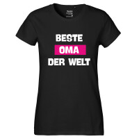 Damen T-Shirt Beste Oma der Welt