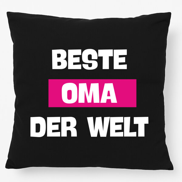 Kissen Beste Oma der Welt 40x40cm