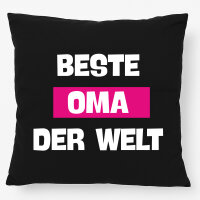 Kissen Beste Oma der Welt 40x40cm