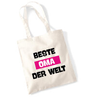 Jutebeutel Beste Oma der Welt 10 Liter