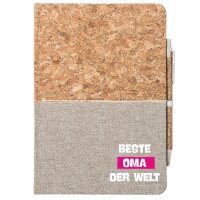 Notizbuch A5 Beste Oma der Welt 80 Blatt inkl....