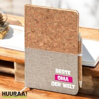 Notizbuch A5 Beste Oma der Welt 80 Blatt inkl....