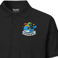 Herren Polo Shirt Karnewal Karneval Wal