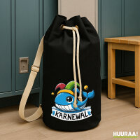 Seesack Karnewal Karneval Wal 20 Liter Black