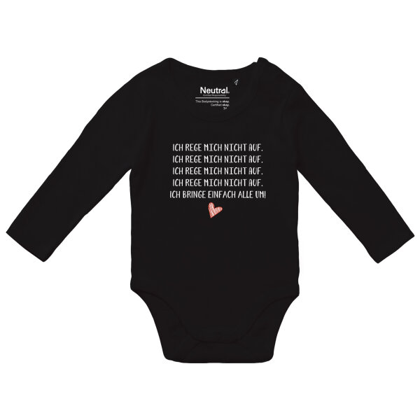 Baby Body Rege mich nicht auf bringe alle um