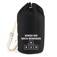 Seesack Dinge die mich bewegen Tastatur W A S D 20 Liter...