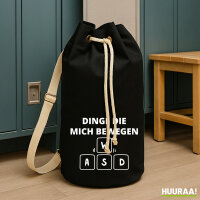 Seesack Dinge die mich bewegen Tastatur W A S D 20 Liter...