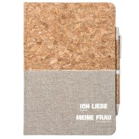 Notizbuch A5 Liebe es wenn meine Frau mich zocken...